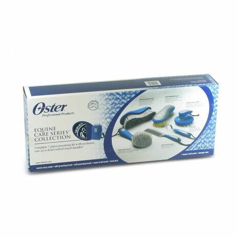 Coffret cadeau Oster – Set de 7 brosses pour chevaux